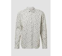 s.Oliver Freizeithemd Herren Regular Fit Baumwolle ecru, L