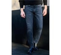 Regular-fit-Jeans STREET ONE MEN, Herren, Gr. 36, Länge 32, soft grüncast random wash, Jeans, 79% Baumwolle, 20% Polyester, 1% Elasthan, unifarben, lang, Jeans, 5-Pocket-Style (81765537-36) soft grünc
