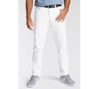 Regular-fit-Jeans ARIZONA "James", Herren, Gr. 52, N-Gr, weiß, Obermaterial: 100% Baumwolle, Basic, normal lang, Jeans, Regular Fit, gerades Bein, normale Leibhöhe, Topseller (883048-52) weiß