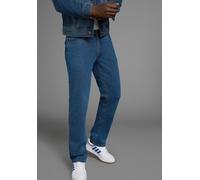 Regular-fit-Jeans ARIZONA "James", Herren, Gr. 56, N-Gr, blau (blau stone), Obermaterial: 100% Baumwolle, Basic, normal lang, Jeans, regular fit, gerades Bein, Five-Pocket-Form, normale Leibhöhe, Tops