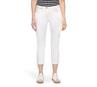 Regular-fit-Jeans BETTY BARCLAY "Damen mit aufgesetzten Taschen", Damen, Gr. 42, Normalgrößen, rohweiß, Obermaterial: 74% Baumwolle, 11% Polyester, 11% Elastomultiester, 4% Elasthan, Basic, relaxed fi