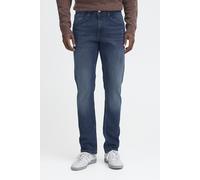 Slim-fit-Jeans BLEND "BHTWISTER", Herren, Gr. 36, Länge 32, denim dunkelblau, Denim/Jeans, 98% Baumwolle, 2% Elasthan, mehrfarbig, Basic, normal normal, Jeans Slim-fit-Jeans, Klassische Slim-fit-Jeans
