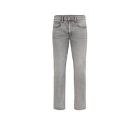 Straight-Jeans BLEND "BHROCK REG FIT PPNOOS", Herren, Gr. 34, Länge 32, denim lightgrau, 23, Denim/Jeans, Obermaterial: 99% Baumwolle, 1% Elasthan, Abriebeffekte, regular fit lang, Jeans Straight-Jean