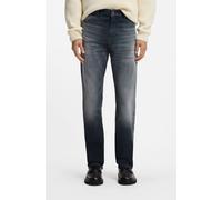 Regular-fit-Jeans BOSS ORANGE "OGDEN BO", Herren, Gr. 38, Länge 34, blau (dunkelblau409), Denim/Jeans, Obermaterial: 82% Baumwolle, 16% Polyester, 2% Elasthan, unifarben, regular fit lang, Jeans, Soft