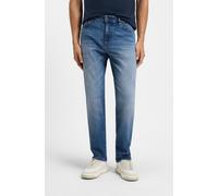 Regular-fit-Jeans BOSS ORANGE "Re Maine", Herren, Gr. 40, Länge 32, bright blau431, Denim/Jeans, Obermaterial: 99% Baumwolle, 1% Elasthan, unifarben, regular fit lang, Jeans, mittlere Bundhöhe, gerade