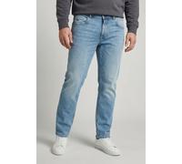 Regular-fit-Jeans CAMEL ACTIVE "fleXXXactive", Herren, Gr. 33, Länge 32, bleach blau, Denim/Jeans, Obermaterial: 99% Baumwolle, 1% Elasthan, casual, regular fit knöchellang, Jeans, im Five-Pocket Styl