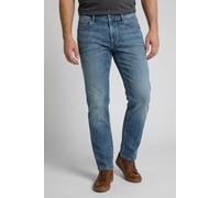 Regular-fit-Jeans CAMEL ACTIVE "fleXXXactive", Herren, Gr. 34, Länge 34, indigo bleached, Denim/Jeans, Obermaterial: 98% Baumwolle, 2% Elasthan, unifarben, regular fit knöchellang, Jeans, im Five-Pock