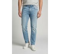 Regular-fit-Jeans CAMEL ACTIVE "fleXXXactive", Herren, Gr. 42, Länge 34, blau (bleach blau), Denim/Jeans, Obermaterial: 99% Baumwolle, 1% Elasthan, regular fit knöchellang, Jeans, im Five-Pocket Style