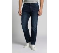 Regular-fit-Jeans CAMEL ACTIVE, Herren, Gr. 36, Länge 34, blau (night blau), Denim/Jeans, Obermaterial: 85% Baumwolle, 13% Polyester, 2% Elasthan, unifarben, regular fit knöchellang, Jeans, mit Leder-