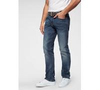 camel active Regular-fit-Jeans HOUSTON 44, Länge 36 blau Herren Straight Fit Jeans 44, Länge 36 mid, blue