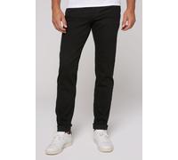 Regular-fit-Jeans CAMP DAVID, Herren, Gr. 31, Länge 34, schwarz, Denim/Jeans, Material: 80% Baumwolle, 17% Polyester, 3% Elasthan, Zusatz: Enthält nichttextile Teile tierischen Ursprungs (Badge), unif