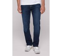 Regular-fit-Jeans CAMP DAVID, Herren, Gr. 33, Länge 32, blau (clean blau), Denim/Jeans, Material: 99% Baumwolle, 1% Elasthan, Zusatz: Enthält nichttextile Teile tierischen Ursprungs (Badge), Abriebeff