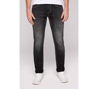 Regular-fit-Jeans CAMP DAVID, Herren, Gr. 34, Länge 32, schwarz, Sweatware, Material: 68% Baumwolle, 16% Polyester, 14% Lyocell, 2% Elasthan, Zusatz: Enthält nichttextile Teile tierischen Ursprungs (B