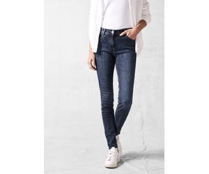 Regular-fit-Jeans CECIL, Damen, Gr. 32, Länge 30, blau (mid blau wash), Jeans, 97% Baumwolle, 3% Elasthan, unifarben, normal, Jeans, High Waist (74651068-32) mid blau wash