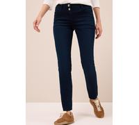 Cecil - Casual Fit Jeans - Style NOS Scarlett blau - Gr. - 28/30