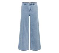 Regular-fit-Jeans CREAM "Damen Jeans CRVisti", Damen, Gr. 46, Länge 32, blau (cleveland light blau denim), Obermaterial: 80% Baumwolle CO. 18% Polyester PES. 2% Elasthan EL., Jeans (11618246-46) cleve