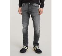 G-STAR RAW Herren Jeans 3301 Regular Tapered Grau Größe 33/L34