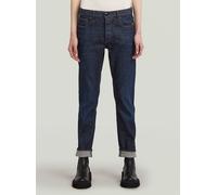Regular-fit-Jeans G-STAR "3301 Slim Selvedge Jeans", Herren, Gr. 31, Länge 32, blau (3d raw denim), Obermaterial: 99% Baumwolle, 1% Elasthan, Jeans (86127744-31) 3d raw denim