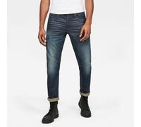 Regular-fit-Jeans G-STAR "3301 Straight Tapered", Herren, Gr. 31, Länge 34, antic nile, Denim/Jeans, Obermaterial: 98% Baumwolle, 2% Elasthan, normal normal, Jeans Regular-fit-Jeans (20917602-31)