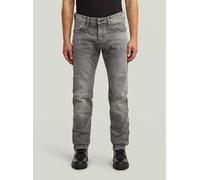 Regular-fit-Jeans G-STAR "Biker Patched Slim Jeans", Herren, Gr. 29, Länge 32, sun faded gunmetal, Obermaterial: 79% Baumwolle, 20% Baumwolle, 1% Elasthan, Jeans (95255969-29) sun faded gunmetal
