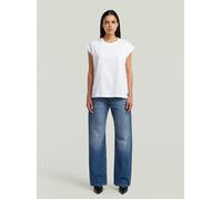 Regular-fit-Jeans G-STAR "Bowey Boyfriend Jeans", Damen, Gr. 30, Länge 28, faded blau chrome, Obermaterial: 100% Baumwolle, Jeans (82116464-30) faded blau chrome