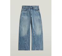Regular-fit-Jeans G-STAR "Contor Barrel Wide Jeans", Damen, Gr. 28, Länge 30, blau (faded sea bay), Obermaterial: 50% Baumwolle, 30% Baumwolle, 20% Baumwolle, Jeans (67867344-28) faded sea bay