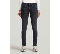 Regular-fit-Jeans G-STAR "Contor Slim Jeans", Damen, Gr. 25, Länge 30, grau (worn in zinc), Obermaterial: 98% Baumwolle, 2% Elasthan, Jeans (53855146-25) worn in zinc
