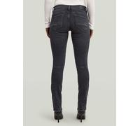 Regular-fit-Jeans G-STAR "Contor Slim Jeans", Damen, Gr. 30, Länge 34, worn in zinc, Obermaterial: 2% Elasthan, Jeans (44899035-30) worn in zinc