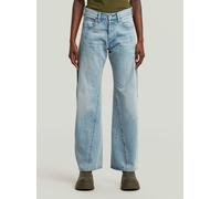 Regular-fit-Jeans G-STAR "Contor Wide Jeans", Damen, Gr. 27, Länge 30, sun faded pacific blau, Obermaterial: 30% Baumwolle, 20% Baumwolle, Jeans (18655255-27) sun faded pacific blau