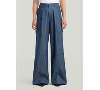 G-STAR Fluid Wide Leg Hose Dunkelblau 27 raw denim D26435-D303-001-27