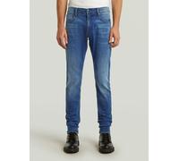 Regular-fit-Jeans G-STAR "Revend Skinny Jeans", Damen, Gr. 34, Länge 32, faded cascade, Obermaterial: 7% Elastomultiester, 1% Elasthan, Jeans (43586833-34) faded cascade