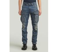 Regular-fit-Jeans G-STAR "Rovic Zip Regular Tapered Jeans", Herren, Gr. 35, Länge 32, worn in dusty mountains, Jeans (33782263-35) worn in dusty mountains