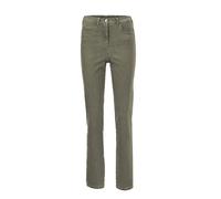 Regular-fit-Jeans GOLDNER "Damen Jeans Slim Fit LOUISA mit Stretch-Anteil", Damen, Gr. 44, N-Gr, grün (moorgrün), Obermaterial: 70% Baumwolle CO. 27% Polyester PES. 3% Elasthan EL., normal, Jeans, Ohn
