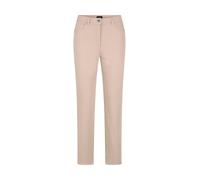 Regular-fit-Jeans GOLDNER "Kurzgröße Baumwoll-Stretch Mom Jeans SARA", Damen, Gr. 24, K-Gr, beige, Obermaterial: 98% Baumwolle CO. 2% Elasthan EL., Basic, gerade, Jeans, stretchbequeme Quälität (23308