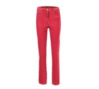 Regular-fit-Jeans GOLDNER "Kurzgröße Damen Jeans Slim Fit LOUISA, Stretch", Damen, Gr. 26, K-Gr, rot, Obermaterial: 70% Baumwolle CO. 27% Polyester PES. 3% Elasthan EL., Jeans (99674148-26) rot