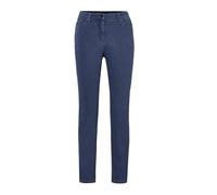 Regular-fit-Jeans GOLDNER "Lange Freizeithose BELLA mit Formbund", Damen, Gr. 52, N-Gr, blau (hellblau), Obermaterial: 65% Baumwolle CO. 31% Polyester PES. 4% Elasthan EL., Jeans (70597205-52) hellbla
