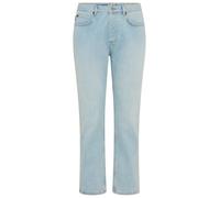 Regular-fit-Jeans HUGO "Jonah", Herren, Gr. 35, Länge 34, light, pastel blau456, Denim/Jeans, Obermaterial: 100% Baumwolle, unifarben, regular fit lang, Jeans, Regular Fit, used washed, gerades Bein (