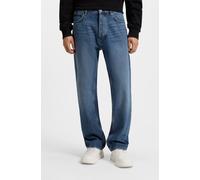 HUGO Jeans Jonah – Regular-Fit, stone-washed Baumwoll-Denim – Blau 38/34