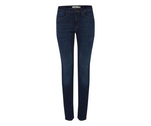 Regular-fit-Jeans ICHI "Damen Jeans IHERIN", Damen, Gr. 25, Länge 32, blau (medium blau), Obermaterial: 98% Baumwolle CO. 2% Elasthan EL., Jeans (40024212-25) medium blau
