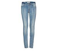 Regular-fit-Jeans ICHI "Damen Jeans IHERIN", Damen, Gr. 31, Länge 32, blau (bleached light blau), Obermaterial: 98% Baumwolle CO. 2% Elasthan EL., Jeans (44640817-31) bleached light blau