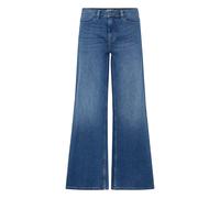 Regular-fit-Jeans ICHI "Damen Jeans IHTWIGGY", Damen, Gr. 25, Länge 32, blau (medium blau), Obermaterial: 98% Baumwolle CO. 2% Elasthan EL., Jeans (67866768-25) medium blau