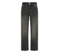 Regular-fit-Jeans ICHI "Damen Jeans IHTWIGGY", Damen, Gr. 31, N-Gr, grau (washed grau), Obermaterial: 98% Baumwolle CO. 2% Elasthan EL., Jeans (98489027-31) washed grau