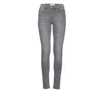 Regular-fit-Jeans ICHI "Jeans IHERIN", Damen, Gr. 32, Länge 32, grau (light grau washed), Obermaterial: 98% Baumwolle CO. 2% Elasthan EL., Jeans (46476615-32) light grau washed