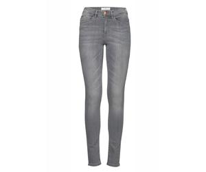 Regular-fit-Jeans ICHI "Jeans IHERIN", Damen, Gr. 32, Länge 32, grau (light grau washed), Obermaterial: 98% Baumwolle CO. 2% Elasthan EL., Jeans (46476615-32) light grau washed