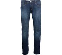 Regular-fit-Jeans INDICODE "INPittsburg", Herren, Gr. 33, Länge 34, blau (dunkelblau), Denim/Jeans, Obermaterial: 98% Baumwolle, 2% Elasthan, Abriebeffekte, slim fit, Jeans Regular-fit-Jeans (52450752