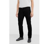 Regular-fit-Jeans INDICODE "INTony", Herren, Gr. 28, Länge 34, schwarz, Denim/Jeans, Obermaterial: 98% Baumwolle, 2% Elasthan, Abriebeffekte, regular fit knöchellang, Jeans (66854854-28) schwarz