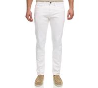 Regular-fit-Jeans INDICODE "INTony", Herren, Gr. 28, Länge 34, weiß heaven, Denim/Jeans, Obermaterial: 98% Baumwolle, 2% Elasthan, Abriebeffekte, regular fit knöchellang, Jeans (45981647-28) weiß heav