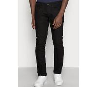 Regular-fit-Jeans INDICODE "INTony", Herren, Gr. 31, Länge 34, schwarz (ultra schwarz), Denim/Jeans, Obermaterial: 98% Baumwolle, 2% Elasthan, Abriebeffekte, regular fit knöchellang, Jeans (68955316-3