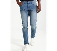 Regular-fit-Jeans INDICODE "INTony", Herren, Gr. 32, Länge 34, blau (dunkelblau), Denim/Jeans, Obermaterial: 98% Baumwolle, 2% Elasthan, Abriebeffekte, regular fit knöchellang, Jeans Regular-fit-Jeans