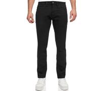 Indicode Jeans Herren Tony Regular Fit Ultra Schwarz Schwarz 38/30
